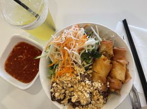 BBQ noodles  at Loving Hut - North Park in San Diego