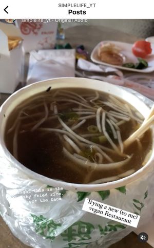 Pho #Veganuary at Loving Hut - North Park in San Diego