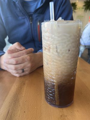 Lucky cold brew (must try!)  at Loving Hut - North Park in San Diego