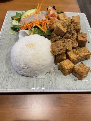 Lemongrass Tofu  at Loving Hut - North Park in San Diego