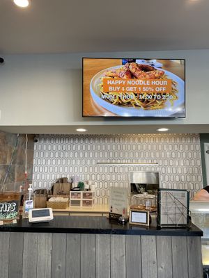 order at the counter  at Loving Hut - North Park in San Diego