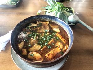 Bland and not even spicy.   at Loving Hut - North Park in San Diego