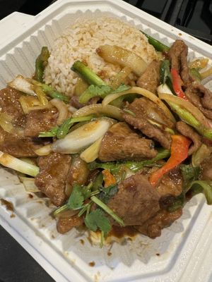 Fabulous Mongolian Stir Fryy  at Loving Hut - North Park in San Diego