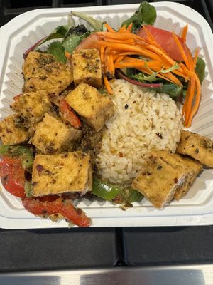 Lemongrass Tofuu  at Loving Hut - North Park in San Diego