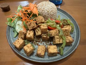 Lemongrass Tofu at Loving Hut - North Park in San Diego