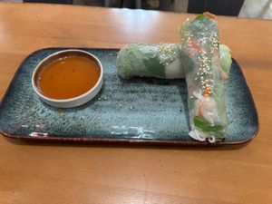 Fresh Summer Rolls at Loving Hut - North Park in San Diego