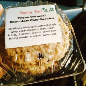 best vegan oatmeal cookies! at Loving Hut - North Park in San Diego