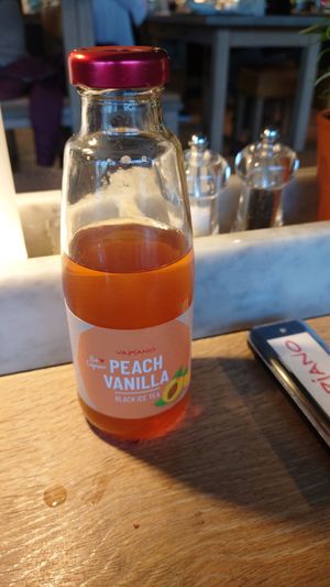 The homemade ice tea, delicious! at Vapiano - Bleichenweg in Innsbruck