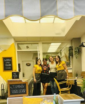 Amazing staff and owner Stefanie   at Al Dente in Telfs