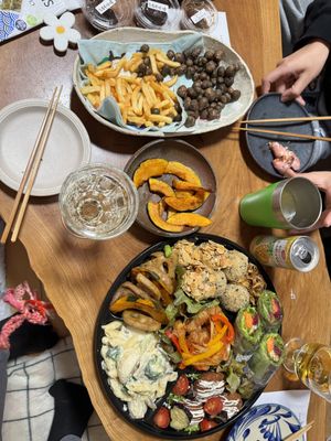 Catering plate  at Ai in Suzaka