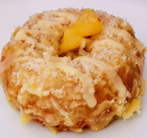 coconut pineapple flavor. at Namaste Donuts in Germantown