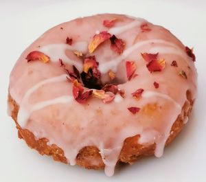 rose glazed at Namaste Donuts in Germantown