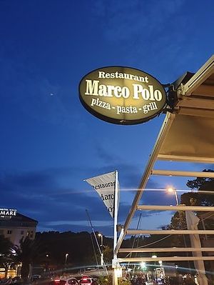 Entrance at Marco Polo  in Makarska