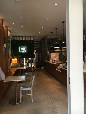 Inside of eatery at Tap NYC in New York City