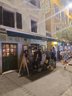 Outside at Maslina in Rijeka