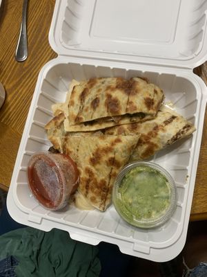 Hummus quesadilla  at Brigantine Bistro in Brigantine