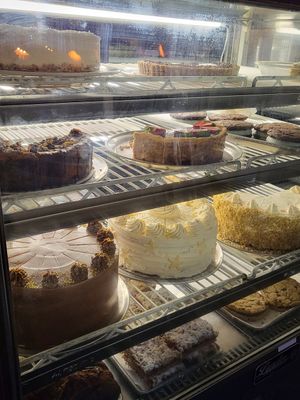 Cakes at Peacefood Cafe - Uptown in New York City
