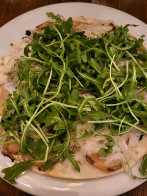 Pizza at Peacefood Cafe - Uptown in New York City