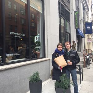 nice location at Peacefood Cafe - Uptown in New York City