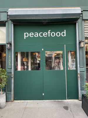   at Peacefood Cafe - Uptown in New York City