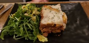 Lasagna #Veganuary at Peacefood Cafe - Uptown in New York City