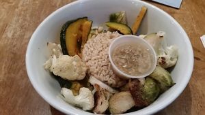 Peace bowl at Peacefood Cafe - Uptown in New York City