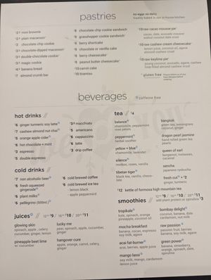  at Peacefood Cafe - Uptown in New York City