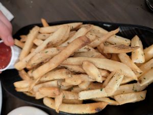 French fries at Peacefood Cafe - Uptown in New York City