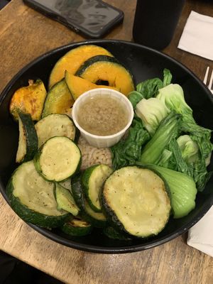 Rice bowl   at Peacefood Cafe - Uptown in New York City