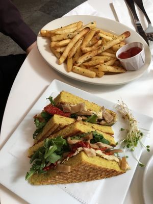 Portabella Mushroom Sandwich  at Peacefood Cafe - Uptown in New York City