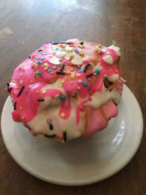 GF Unicorn Muffin at Peacefood Cafe - Uptown in New York City