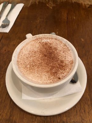  Cashew chai  at Peacefood Cafe - Uptown in New York City