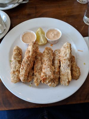 'Chicken' Tenders at Peacefood Cafe - Uptown in New York City