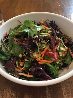 Sprouted lunch salad  at Peacefood Cafe - Uptown in New York City