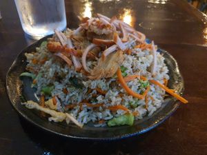 Combination fried rice... TOO DELICIOUS at Vina Vegan in Newtown