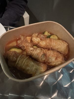 Prawns   at Vina Vegan in Newtown