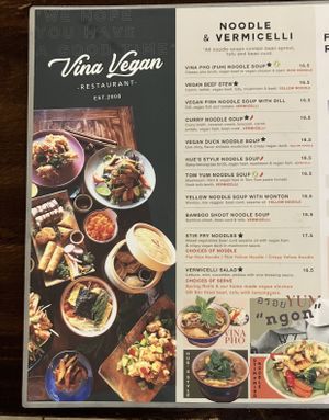   at Vina Vegan in Newtown