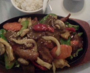 Dinner at Vina Vegan in Newtown