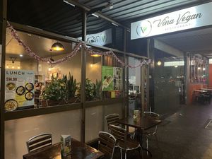   at Vina Vegan in Newtown
