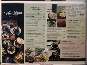   at Vina Vegan in Newtown