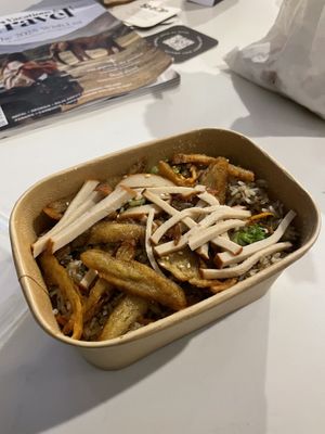 Mixed combo fried ricee  at Vina Vegan in Newtown