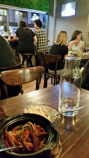 vina vegetarian reopening night  at Vina Vegan in Newtown