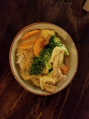 Curry soup at Vina Vegan in Newtown