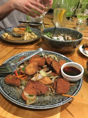 January 2017 at Vina Vegan in Newtown