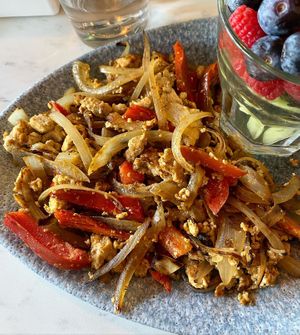 Tofu scramble  at Mid Kitchen in Evanston