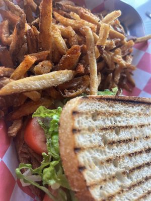 Vegan BLT  at Mid Kitchen in Evanston