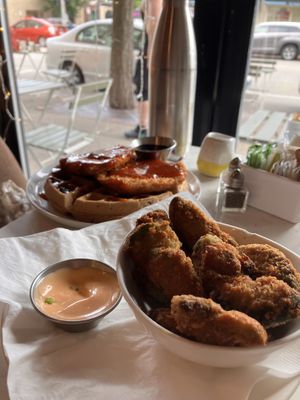 Fried avocado   at Mid Kitchen in Evanston