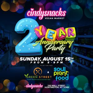 2 Year Anniversary Party! at Cindysnacks in Centerport