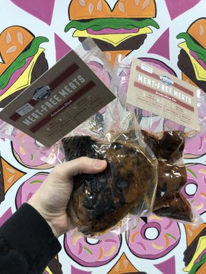 Herbivorous Butcher Steaks and Ribs! at Cindysnacks in Centerport