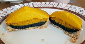 Gluten-free Sweet Pumpkin Mochi Tarte (단호박모찌타르트) at Apbbang - Future Bakery 앞으로의 빵집 in Seoul